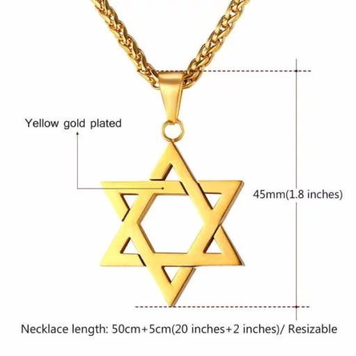 Collar estrella de David - Imagen 6