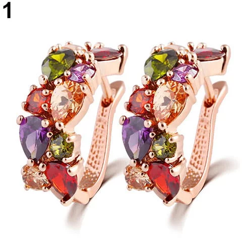 Pendientes tipo Swarosky