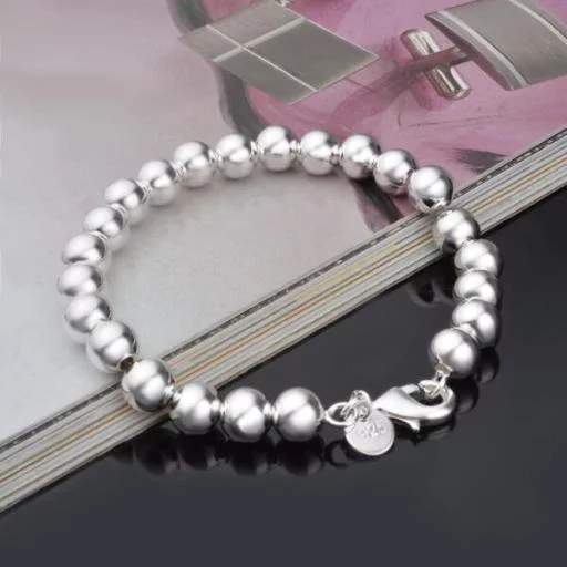 pulseras PLATEADO