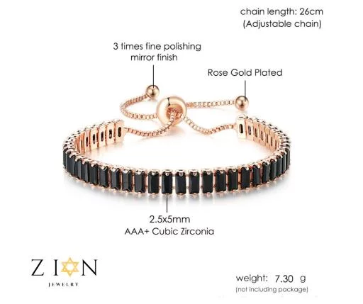 PULSERA CON PIEDRAS negras