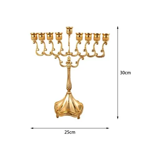 Candelabro de 9 ramas, Hanukkah