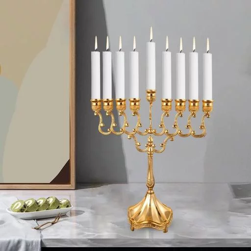 Candelabro de 9 ramas, Hanukkah - Imagen 2