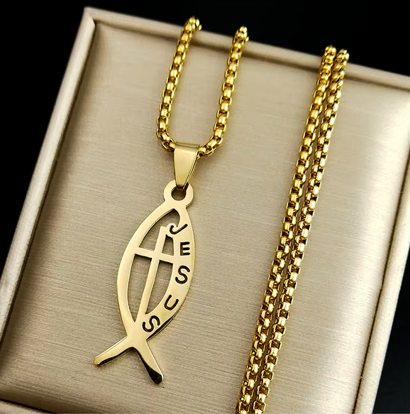 collar y pez jesus